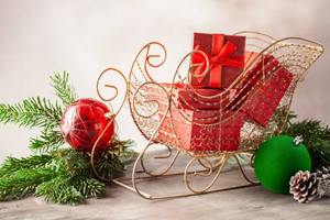 Rustic Metal Reindeer Sleigh Decorative Set for <b>Christmas</b> Home Decor and Winter Festival Accent Piece - Product Image 3