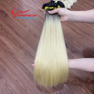 Venta al por mayor 100% Extensiones de cabello vietnamita Remy de la mejor calidad Gran stock de punta plana sin enredos que se desprenden - Product Image 6