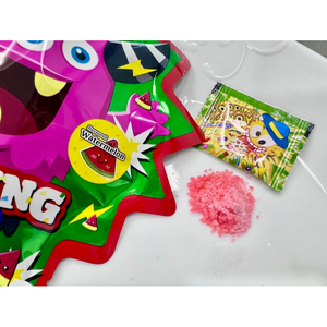 ลูกอมฮาลาลแบบเม็ดฟู่ รสแตงโม สตรอว์เบอร์รี บลูเบอร์รี โคล่า มะม่วง หวานฉ่ำ ไม่มีน้ำตาล บรรจุในถุง มีสินค้าพร้อมส่ง - Product Image 2