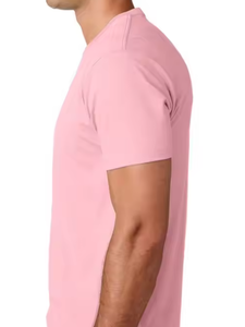 Camiseta de cuello redondo de algodón Premium, Camiseta cómoda de ajuste elegante para hombre, perfecta para actividades diarias informales y al aire libre - Product Image 2