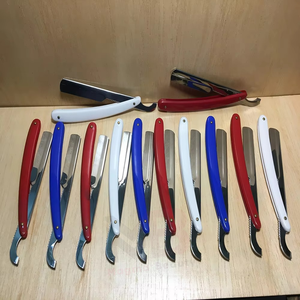 Nouveautés Rasoirs à lame droite pour éclaircir les cheveux Personnalisés Meilleure qualité Rasoirs de coiffure en acier inoxydable avec logo personnalisé - Product Image 1