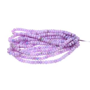 Perles de pierres précieuses d'opale de lavande de vente chaude 7mm- 10mm perles de lavande pour la fabrication de bijoux artisanat collier et bracelet d'opale de couleur pastel - Product Image 1