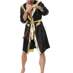 Disfraz de Boxeadora Champion para Mujer, Bata con Capucha y Pantalones Cortos a Juego, Atuendo de Cosplay de Halloween - Product Image 4