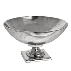 Cuenco de Metal de forma redonda para servir alimentos, cuenco de almacenamiento y servicio de frutas respetuoso con el medio ambiente, cuenco para ensalada de frutas, restaurante, Hotel, catering, uso - Product Image 1