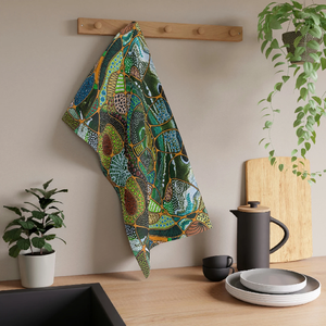Vente en gros de torchons gaufrés 100% coton biologique avec certificat en microfibre design personnalisé torchon de cuisine extra absorbant pour la maison - Product Image 4