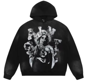 Sudadera con Capucha Personalizada de Alta Calidad, Sudadera Informal con Estampado Personalizado para Hombre, Sudadera Holgada de Mezcla de Algodón para Hombre - Product Image 6