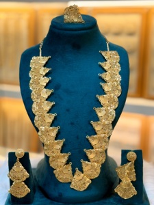 ชุดเครื่องประดับแฟชั่นชุบทอง24K สไตล์คลาสสิกดูไบ - Product Image 2