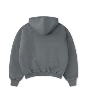Pull à capuche mode surdimensionné pour hommes vêtements de sport tissu polaire saison d'hiver Logo personnalisé de haute qualité coton mélangé - Product Image 2