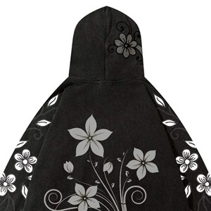 Sweat à capuche unisexe en polaire avec strass en cristal de qualité supérieure, 100% coton, écologique, respirant, chaud, streetwear d'hiver, vente en gros - Product Image 3