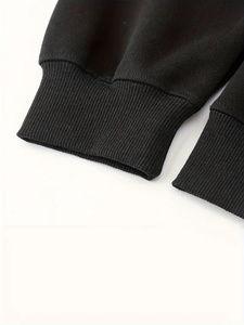 เสื้อมีฮู้ดผ้าฟลีซแบบสวมหัวผ้าธรรมดาเสื้อมีฮู้ดผ้าฟลีซแบบสวมหัวพิมพ์โลโก้แบบกำหนดเองน้ำหนักเบาผ้าคอตตอนผสม - Product Image 2