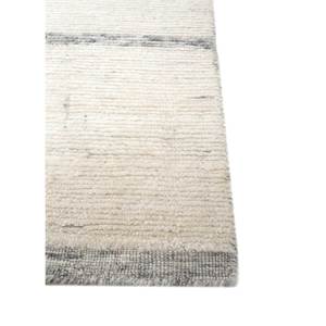 Alfombras de Lana Tejidas a Mano Contour Ivory 9x12 Rectangulares Geométricas Jacquard de Algodón Orgánico y Yute para Uso Doméstico con Pelo de Alta Densidad - Product Image 4