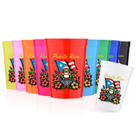 Gobelets en plastique personnalisés de 12 oz pour le 4 juillet, avec logo, pour la fête du 4 juillet, vente chaude, 250e anniversaire de la liberté américaine