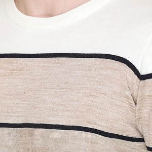 Suéter de Cuello Redondo para Hombre, 100% Algodón, Talla Personalizada, Transpirable, Informal, de Verano, Tejido Waffle, con Diseño de Logotipo Personalizado - Product Image 6