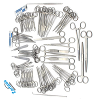 126 PCS Canine + Feline Spay Pack Instruments vétérinaires Instruments chirurgicaux Fabricant et exportateur