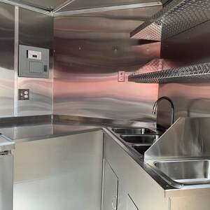 Precios al por mayor de helados, venta móvil de camiones de comida, café y zumo, tienda de playa, camión de aperitivos, remolque, camión carrito de comida - Product Image 3