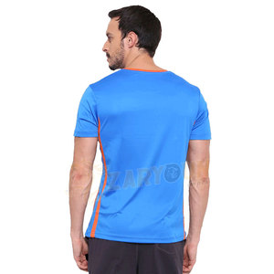 T-shirts col rond sur mesure hommes haute qualité 240 grammes tissu motif d'impression Unique conception de sport de base sérigraphie grande taille - Product Image 5