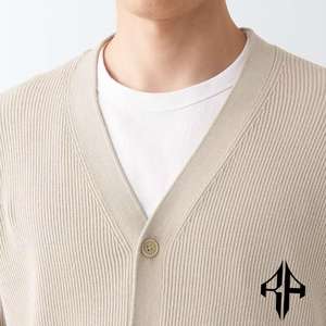 Top New <b>Wool</b> / Acrylic Material High Quality Custom Logo New Design <b>Men's</b> <b>Cardigan</b> Winter Sweater Wholesale by ATLANTIC - Product Image 6