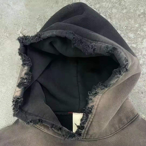 เสื้อฮู้ดใส่ได้ทั้งชายและหญิงปักลายสไตล์ใส่ได้ทั้ง2025ออกแบบได้ตามที่ต้องการ - Product Image 2