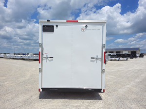 Remolque de Carga Cerrado 2026 Cross 7x14 con Eje Tándem, Remolque Utilitario con 84 Pulgadas de Altura Interior, Puerta de Rampa con Forma de V, Remolque de Carga con Capacidad de 7000 lb - Product Image 3