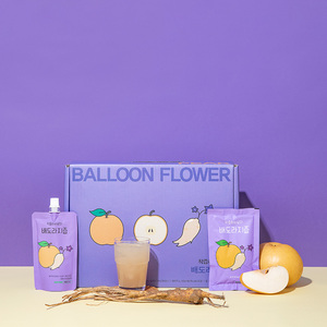 [Juicing Man] Hàn Quốc Lê Bellflower Nước Trái Cây 100Ml Spout Pouch Khỏe Mạnh Tự Nhiên Gốc Uống Vitamin C Cho Cổ họng Chăm Sóc Trẻ Em Ăn Nhẹ - Product Image 4