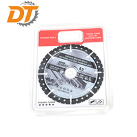 Disco de Corte Multiusos de Diamante Soldado al Vacío de Alta Resistencia DT de 115 mm para Varilla Corrugada, Acero, Hierro, Piedra, PVC, Amoladora Angular