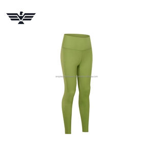 Meilleurs vêtements de sport pour femmes de haute qualité, pantalon de yoga à taille haute élastique, leggings de sport extensibles en spandex/nylon - Product Image 2