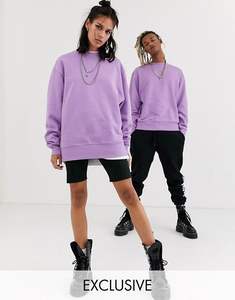 Logo personnalisé 100% coton pull à manches longues couleur unie pull unisexe col rond surdimensionné hommes sweats à capuche & sweat-shirts - Product Image 6