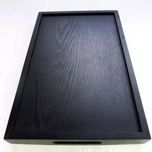 Étagère de douche en bois pour hôtel, plateau d'affichage de service, meilleur matériau original, produit antidérapant en bois personnalisé pour Restaurant maison - Product Image 2