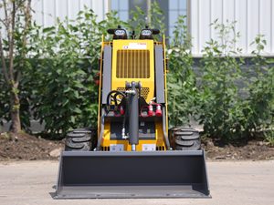 รถตักล้อยาง HW.YEE รุ่น Skid Steer Loader ดีเซล สีเหลือง ขนาดกะทัดรัด รุ่น 25 เครื่องยนต์กำลังสูง ความจุถัง 30 ลูกบาศก์เมตร รับประกัน 5 ปี - Product Image 3