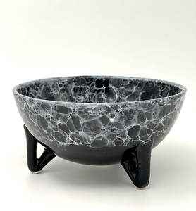 Cuenco de mármol verde de diseño europeo, superventas, cuenco decorativo de mesa de lujo para servir para el hogar, Hotel, restaurantes, cuenco de mesa - Product Image 6