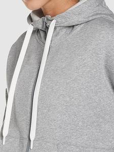 Sudadera con capucha y cremallera completa de lana para mujer, sudaderas de manga larga con cordón, ropa con bolsillo, stock al por mayor disponible - Product Image 4