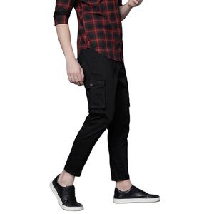 Pantalon cargo personnalisé en gros nouveauté pantalon cargo pour adultes de marque privée avec conception à plusieurs poches pour une tenue décontractée - Product Image 2
