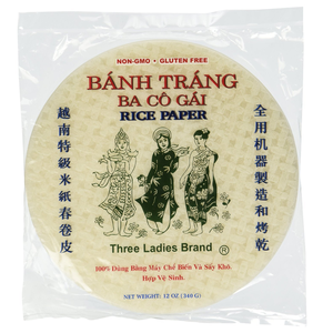 Trois galettes de riz pour femmes, en papier de riz, non OGM, pour la cuisine asiatique - Product Image 1