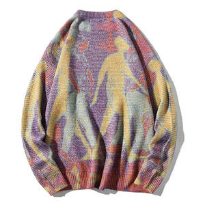 Sudadera con Estampado al por Mayor de Diseño Nuevo OEM, Sudadera Informal con Cuello Redondo para Hombre - Product Image 5