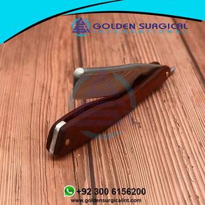 Couteau droit de barbier, kit de rasoir droit pour hommes avec Strop & Case Rasoir à bord droit prêt à raser, classique réutilisable - Product Image 3