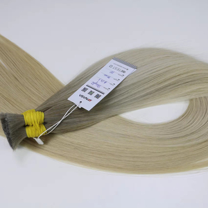 Extensions de cheveux en vrac de qualité de luxe Cheveux vietnamiens Double noyade 100 grammes Couleurs claires 10 pouces - Product Image 1