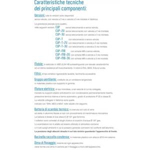 Système de climatisation mural Sabiana Carisma FLY CVP-T 4 kW 5.07 avec unité de ventilation à haute pression - Product Image 2