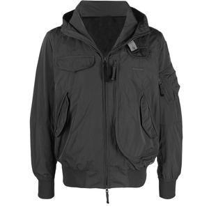 Chaqueta bordada de gran tamaño para hombres y mujeres, abrigo con capucha, Bomber, lluvia, diseño personalizado, nuevo - Product Image 1