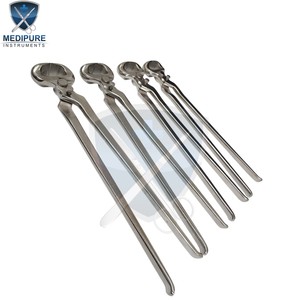 คีมหนีบเหล็กโครเมี่ยมสำหรับสัตวแพทย์เครื่องมือตัดแต่งกีบม้า12-15นิ้ว - Product Image 3