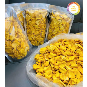 Collation frite sous vide croustillante de qualité supérieure de données d'or de 99 chips séchées de jacquier meilleure pour la commande en gros - Product Image 5