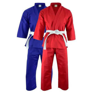 Servicio OEM Ropa de entrenamiento de lucha de alta calidad Uniforme de kárate Precio barato Hombres Ropa de artes marciales Jiu Jitsu De Kimono Uniforme - Product Image 4