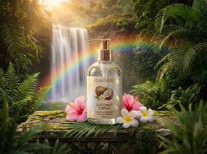 Gel Íntimo Ecológico a Base de Agua de Primera Calidad con D-Pantenol y Aroma a Crema de Coco en Botella con Atomizador, a Base de Plantas Naturales Puras - Product Image 5
