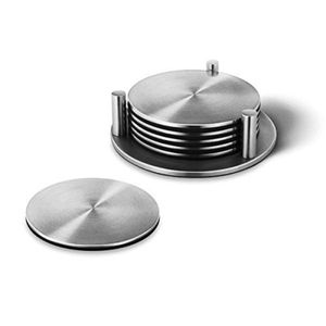 Newest Design <b>Round</b> Shape Metal Coasters Antique <b>Gold</b> Finished Dining <b>Table</b> Tea & <b>Coffee</b> Cups Serving Coasters - Product Image 5