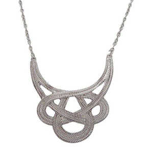 ชุดสร้อยคอเงิน Jeweljunk 1102618 ประดับโรเดียมและทอง 24K พร้อมเพชรซิร์คอน เหมาะสำหรับงานปาร์ตี้และเป็นของขวัญ - Product Image 1