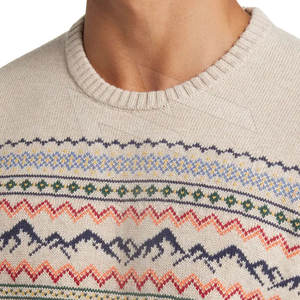 Abrigos de manga larga para hombre, suéter de diseño de invierno, ropa de moda, suéter transpirable de punto con cuello redondo para hombres - Product Image 3