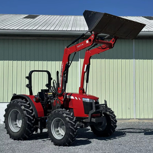 Tractor Usado Massey Ferguson 4708 80HP 4WD, Tractor Agrícola de Ruedas, 120hp 4x4wd, Maquinaria Agrícola - Product Image 1