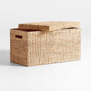 Cheapest cost eco friendly <b>trunk</b> <b>large</b> water hyacinth container chest room <b>storage</b> essentials - Product Image 6