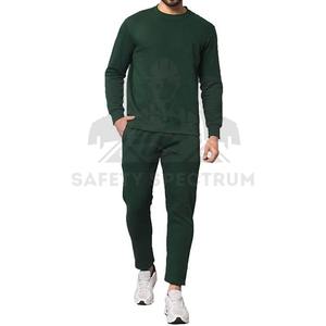 Chándal Ligero de Invierno para Hombre, Cuello Redondo, Ecológico, Transpirable, de Secado Rápido, Casual, Sólido, con Logotipo Personalizado en la Parte Delantera y Cintura Elástica - Product Image 4