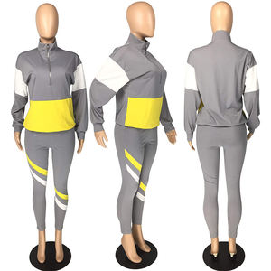 Conjunto Deportivo Informal de Dos Piezas con Capucha y Estampado para Mujer, con Pantalones de Chándal, 100% Algodón - Product Image 4