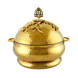 Nouvelle casserole en acier inoxydable faite à la main, écologique, classique, élégante, couleur argent, design martelé, ustensiles de cuisine - Product Image 3